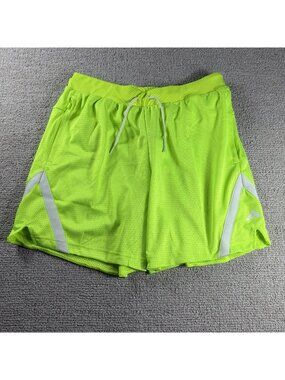 Adidas Select Mesh Basketball Shorts Neon Green Men’s Size 99